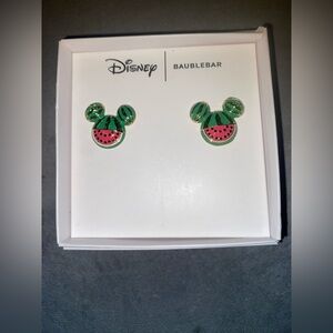 BaubleBar Watermelon Mickey Earrings